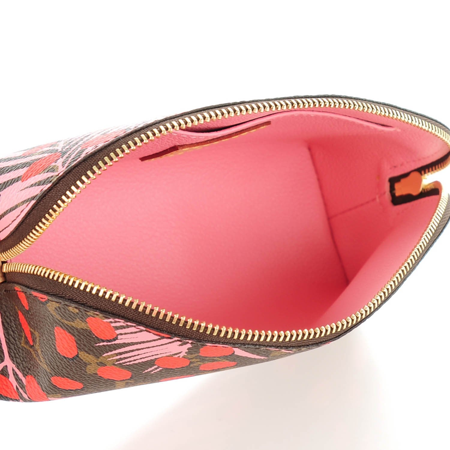 Louis Vuitton Monogram Jungle Dots Cosmetic Pouch Sugar Pink Poppy 5 of 7