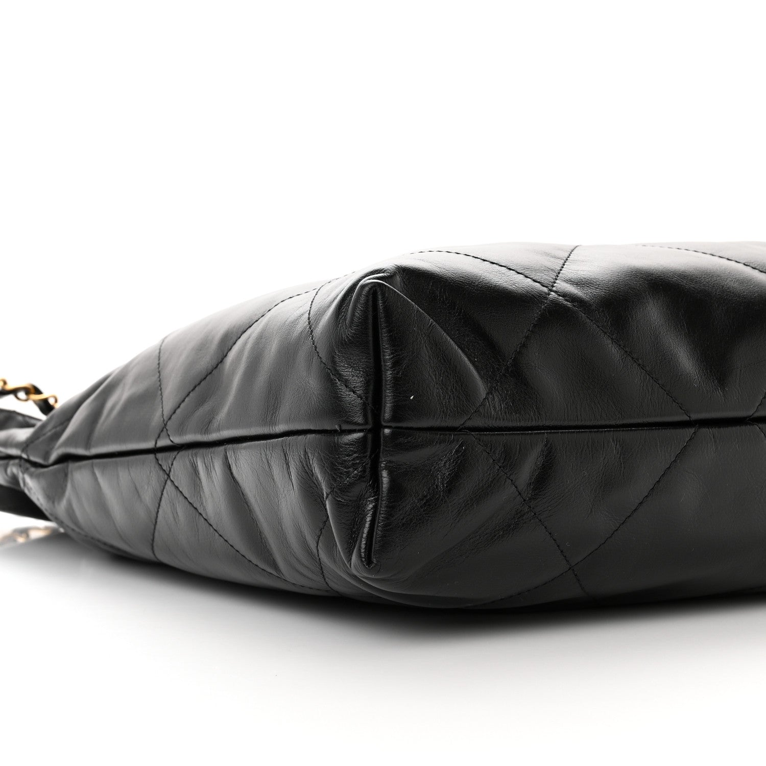 Chanel Shiny Calfskin Quilted Chanel 22 Black 10 of 12