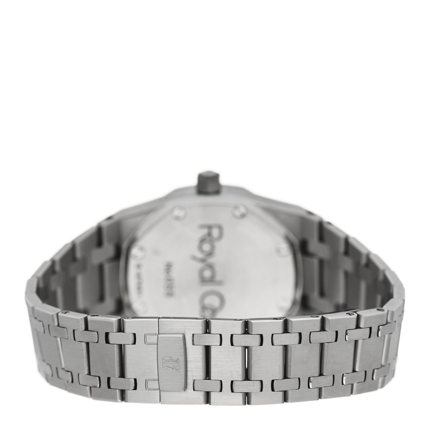 Stainless Steel 33mm Royal Oak Automatic Watch Black 15000ST.OO.0789ST.01