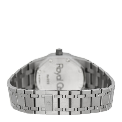 Audemars Piguet Stainless Steel 33mm Royal Oak Automatic Watch Black 15000ST.OO.0789ST.01 3 of 6