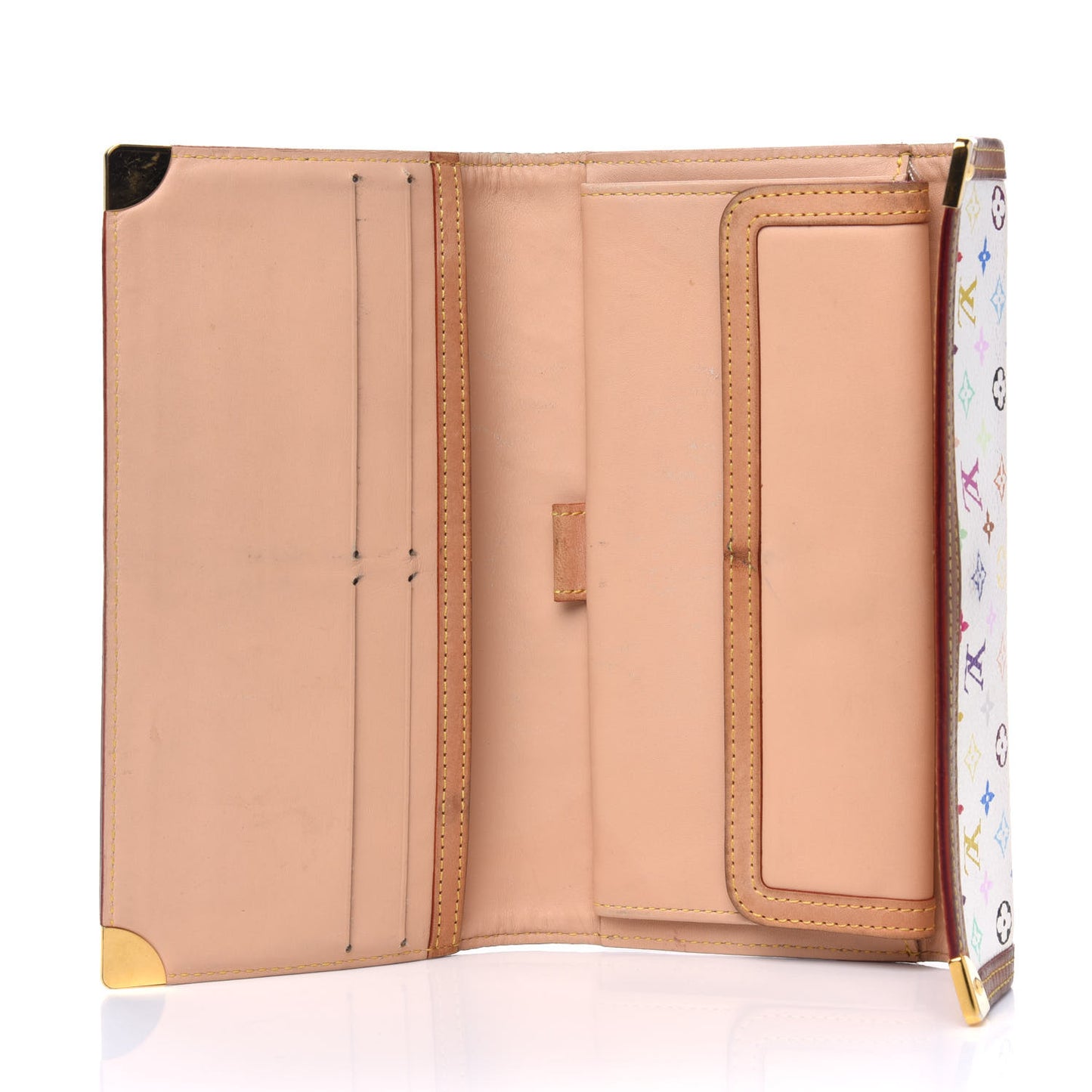 Monogram Multicolor Porte Tresor International Wallet White