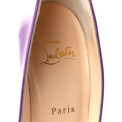 Christian Louboutin Patent Pigalle Follies 100 Pumps 38 Digitale 7 of 8