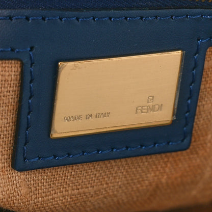 Fendi Zucca Tote Tobacco Blue 6 of 8
