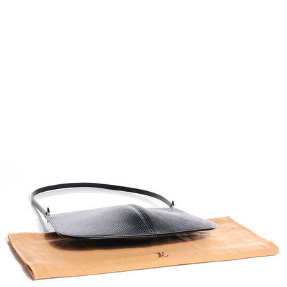 Louis Vuitton Epi Demi Lune Pochette Black 4 of 7