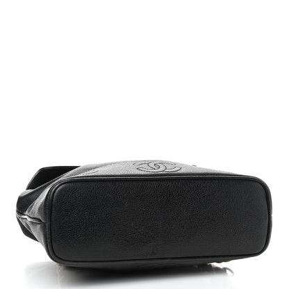 Chanel Caviar CC Backpack Black 3 of 10