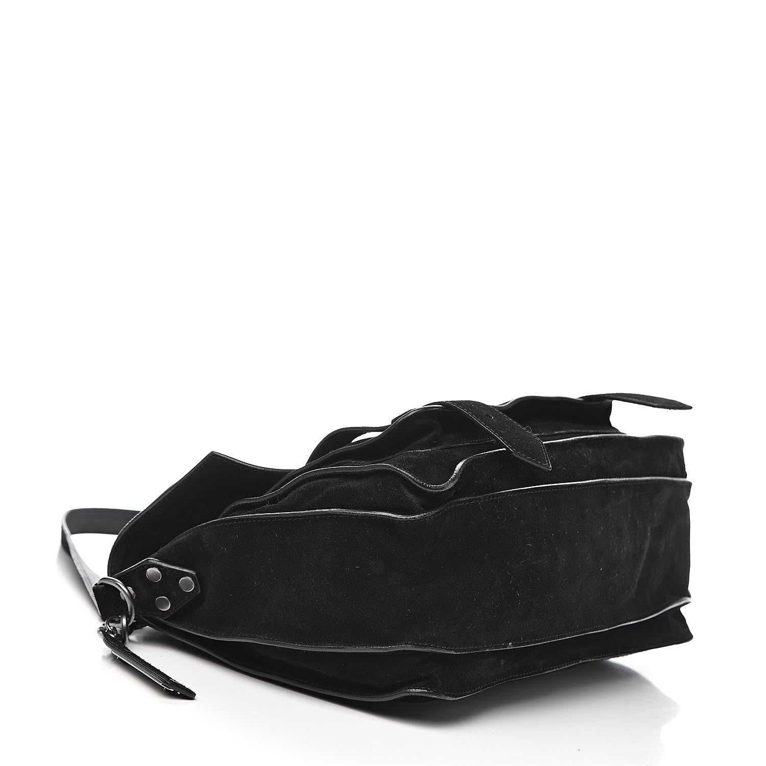 Proenza Schouler Suede Medium PS1 Satchel Black 4 of 12