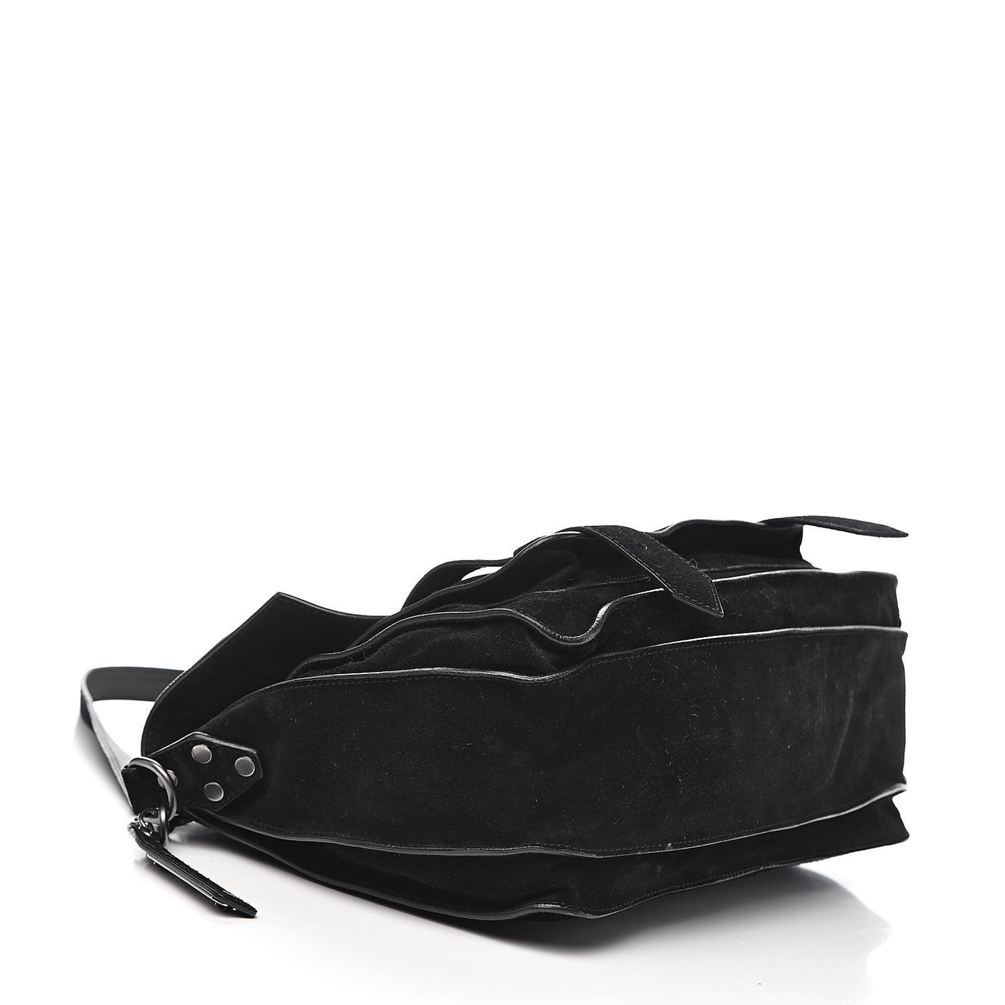 Suede Medium PS1 Satchel Black
