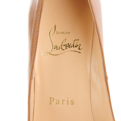 Christian Louboutin Kid Simple 85 Pumps 35 Camel 6 of 7