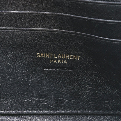 Saint Laurent Grain De Poudre Matelasse Monogram Mini Lou Camera Bag Dark Beige 5 of 11