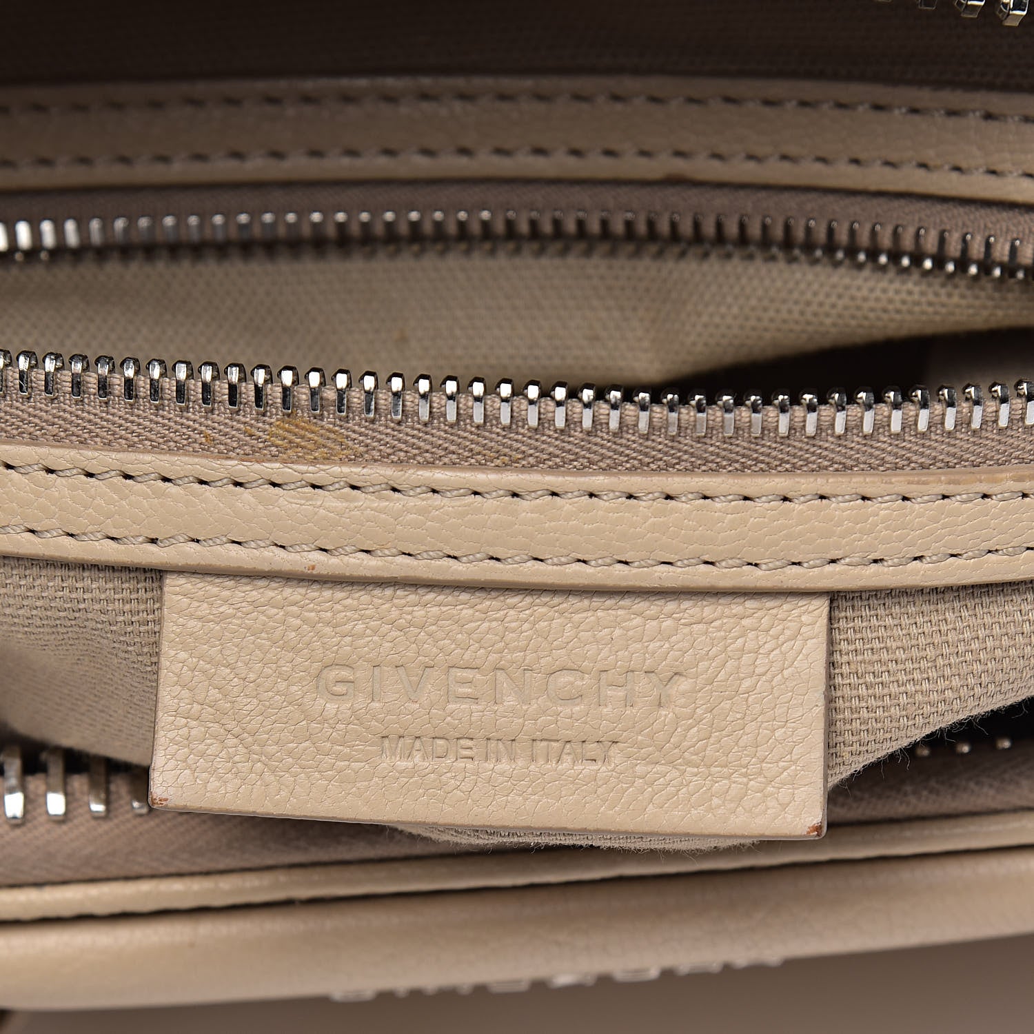 Givenchy Sugar Goatskin Small Antigona Beige Buff 6 of 17
