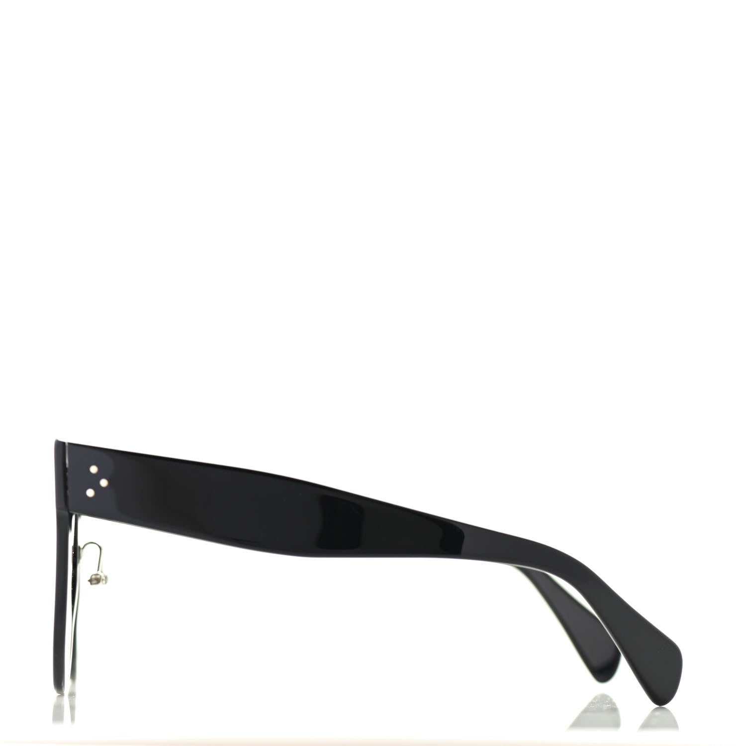 Celine Chris Sunglasses CL 41443/S Black 3 of 6