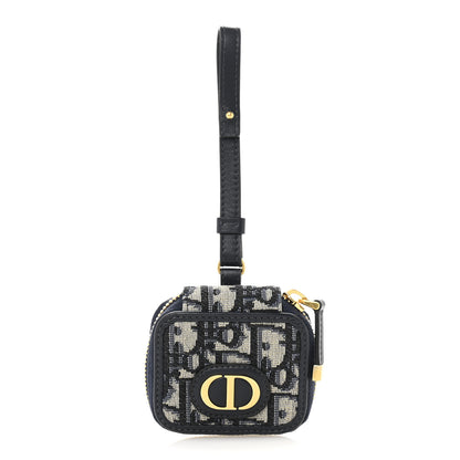 Christian Dior Oblique 30 Montaigne AirPods Pro Case Blue 1 of 8