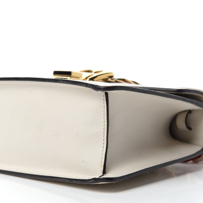 Gucci Calfskin Mini Sylvie Top Handle Bag White 7 of 15