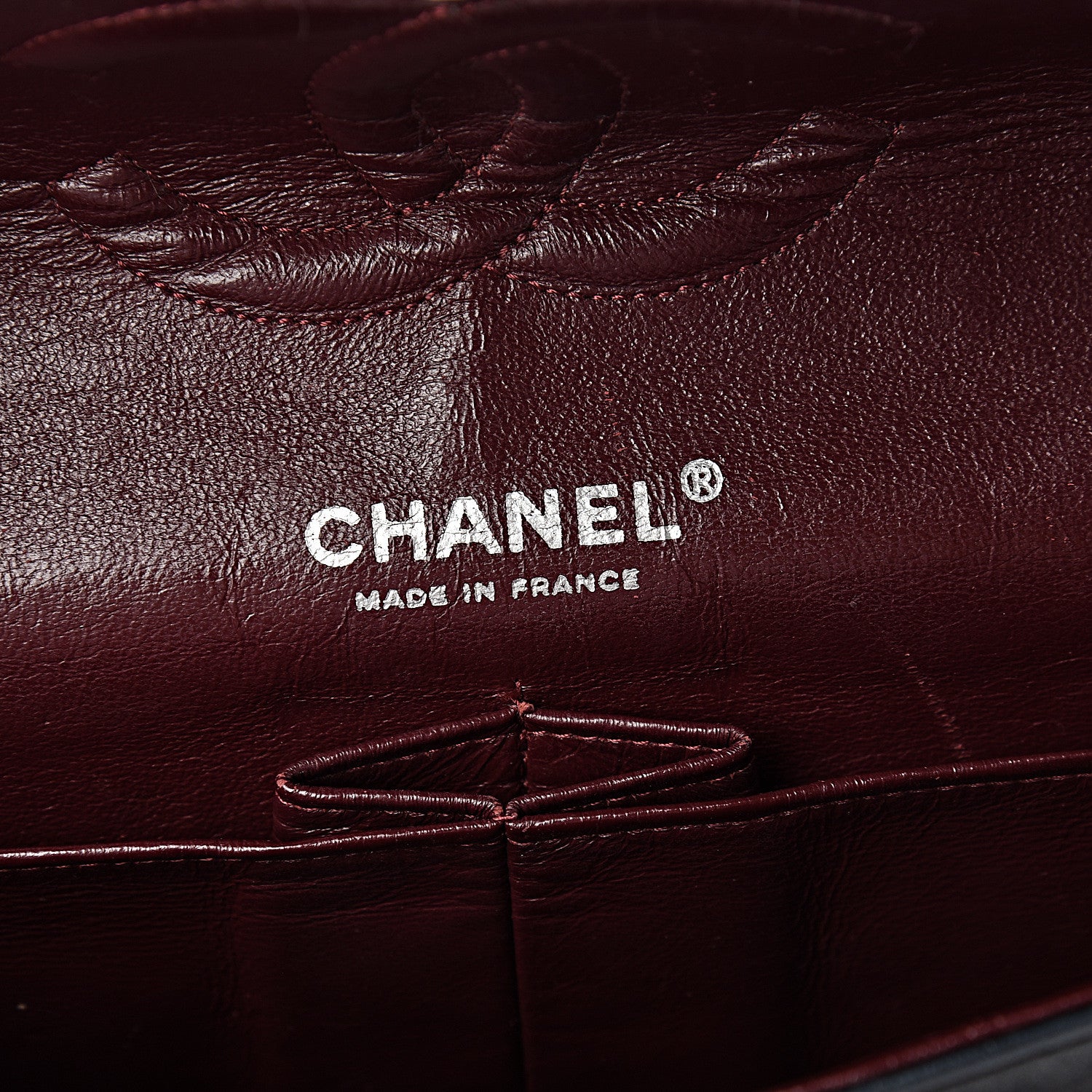 Chanel Lambskin Quilted Medium Double Flap Black 8 of 10