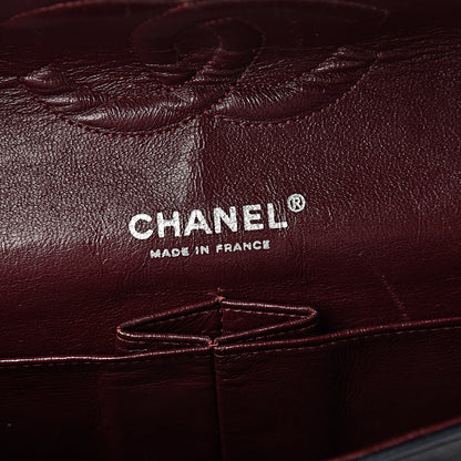 Chanel Lambskin Quilted Medium Double Flap Black 8 of 10