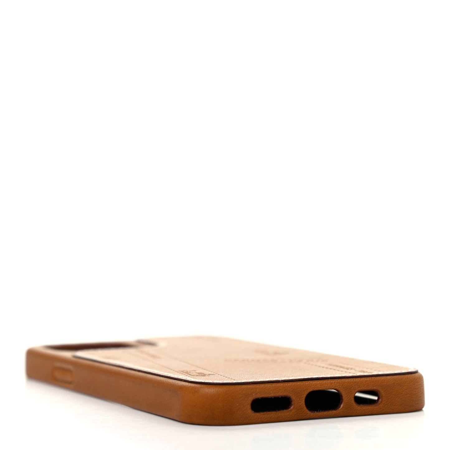 Barenia Bolduc iPhone 12/12 Pro Case Fauve