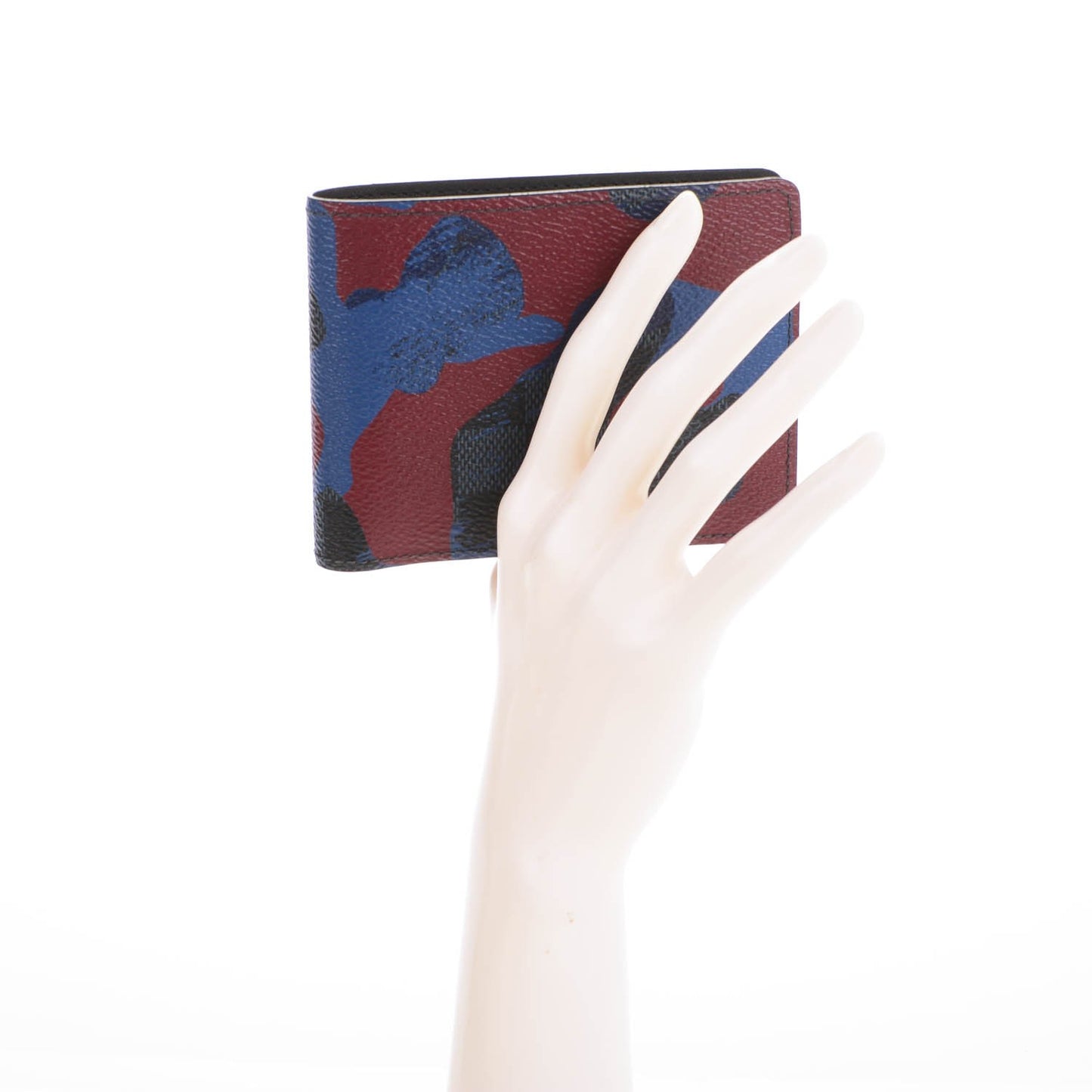 Damier Cobalt Multiple Wallet Camouflage