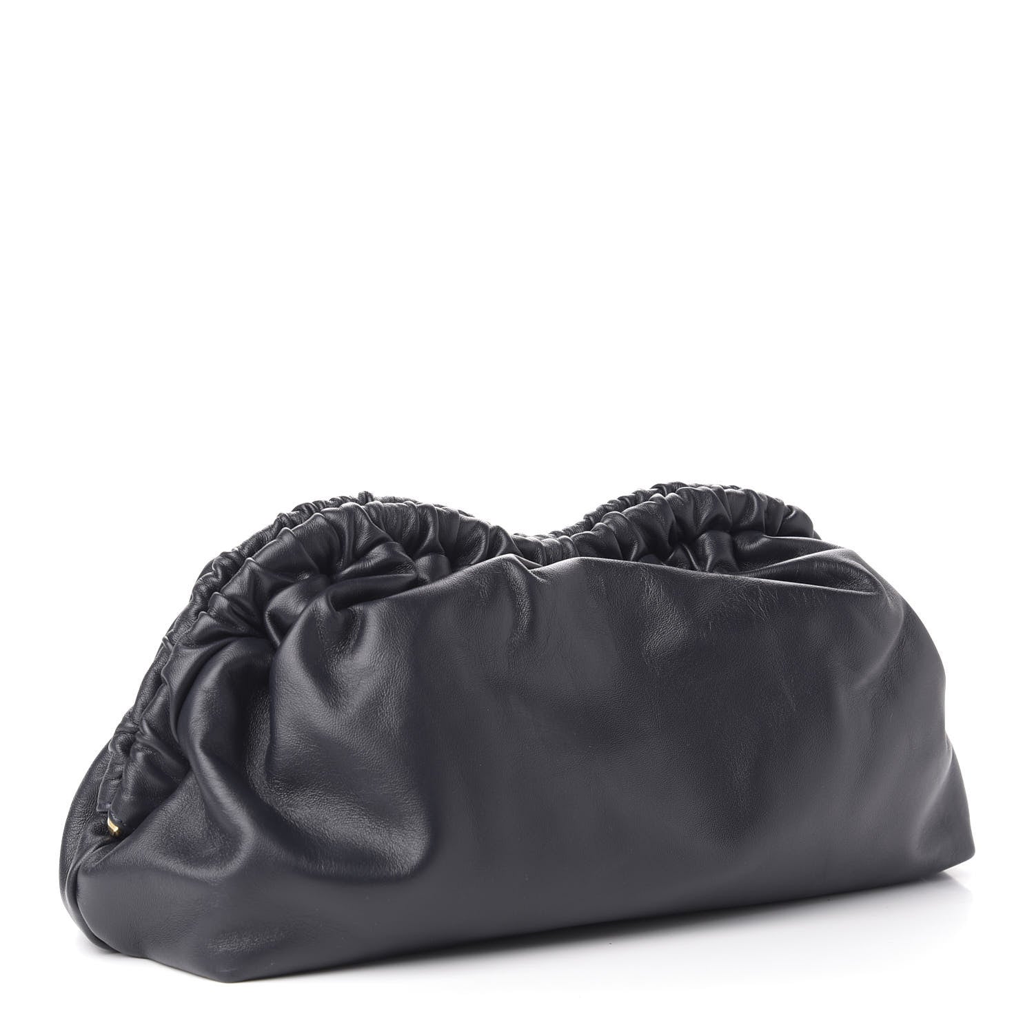 Mansur Gavriel Lambskin Cloud Clutch Black 3 of 9