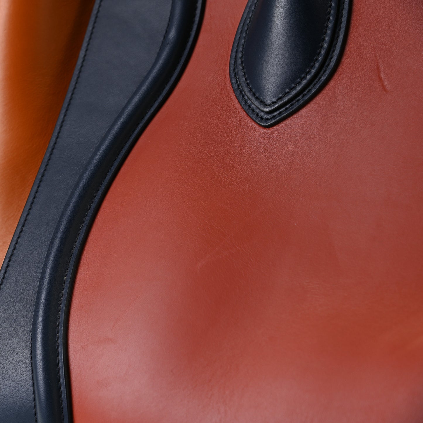 Smooth Calfskin Mini Tri-Color Luggage Brick
