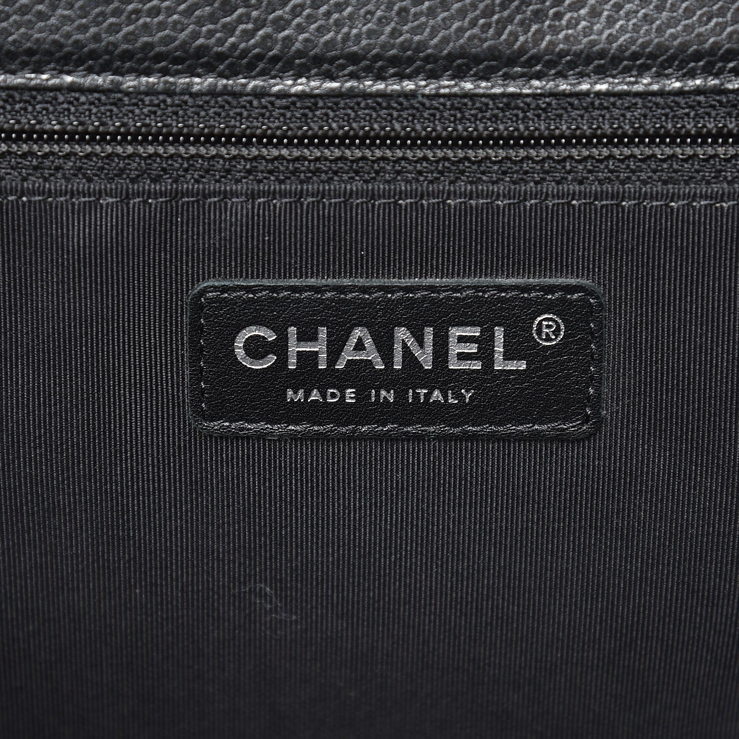 Chanel Caviar Quilted Flap Tote Black 6 of 7