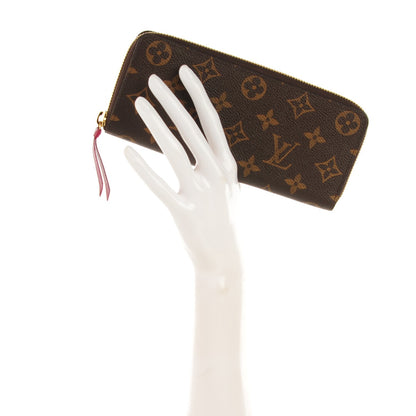 Louis Vuitton Monogram Clemence Wallet Fuchsia 2 of 7