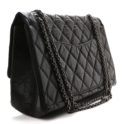 Chanel Aged Calfskin Quilted 2.55 Reissue 227 Flap Black 3 of 11
