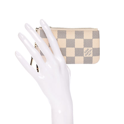 Louis Vuitton Damier Azur Key Pouch 2 of 7