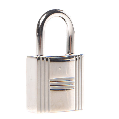 Hermes Barenia Lock and Key Clochette Set Bleu Marine 3 of 9
