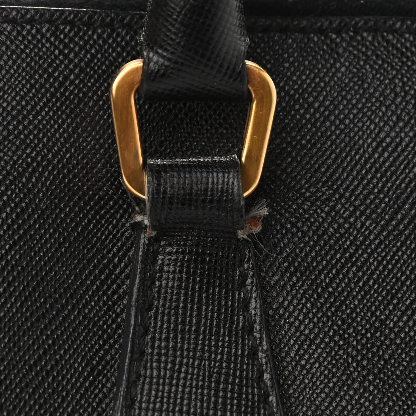 Saffiano Lux Large Promenade Tote Black