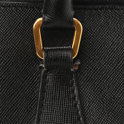 Prada Saffiano Lux Large Promenade Tote Black 11 of 15