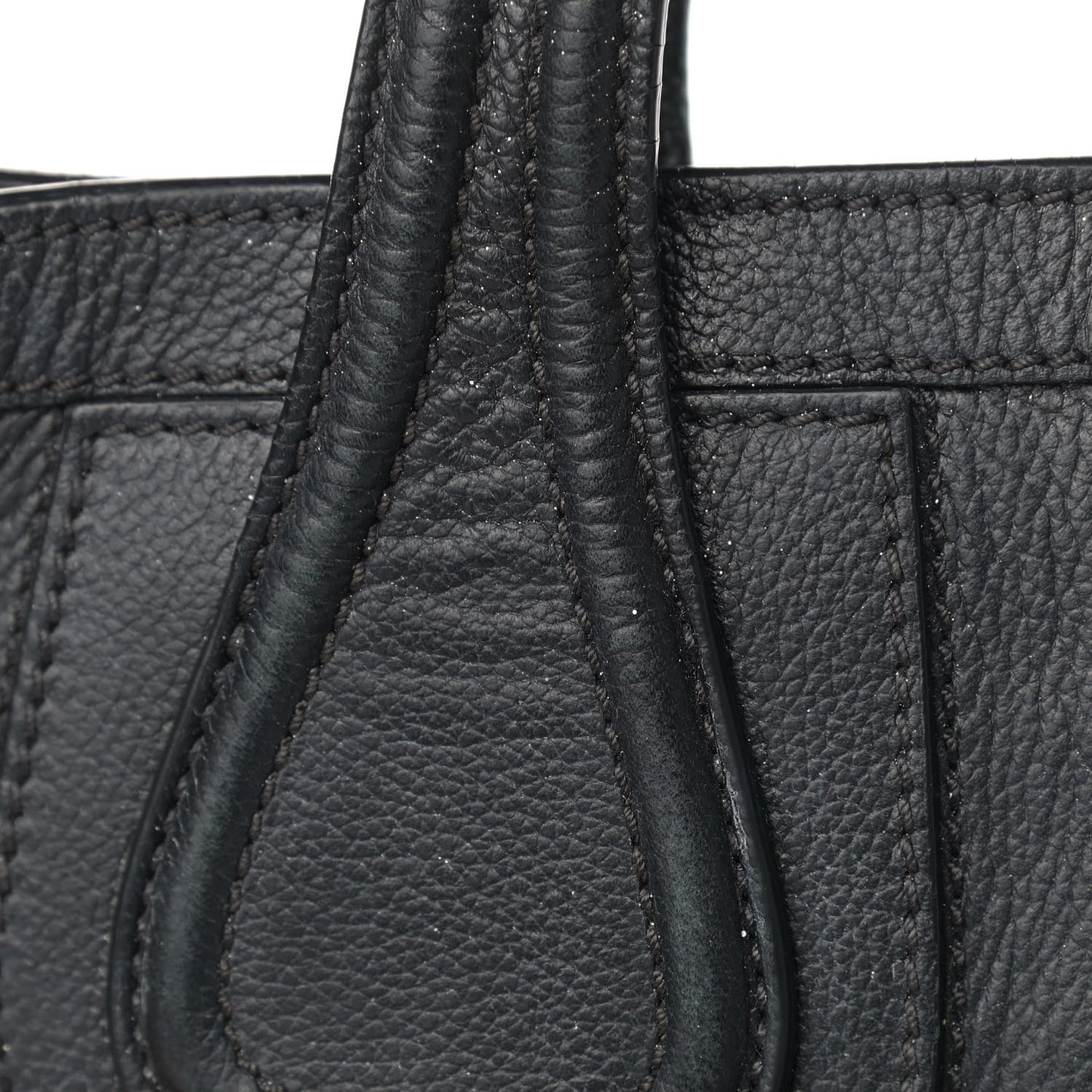 Lambskin Nightingale North South Tote Black