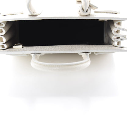 Saint Laurent Grained Calfskin Nano Sac de Jour Dove White 5 of 9