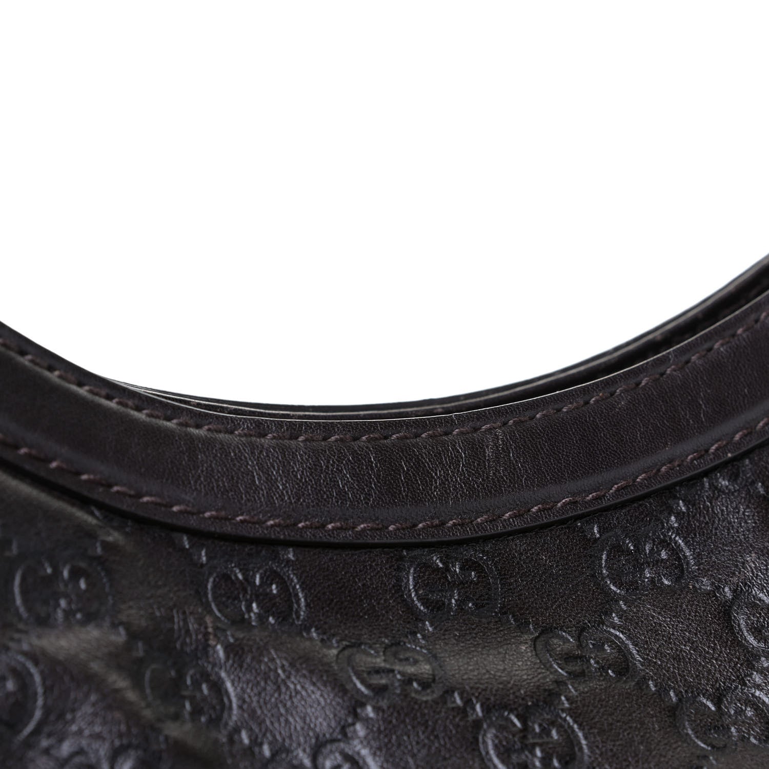 Gucci Guccissima Vitello Tender Large Sukey Tote Testa di Moro 5 of 7