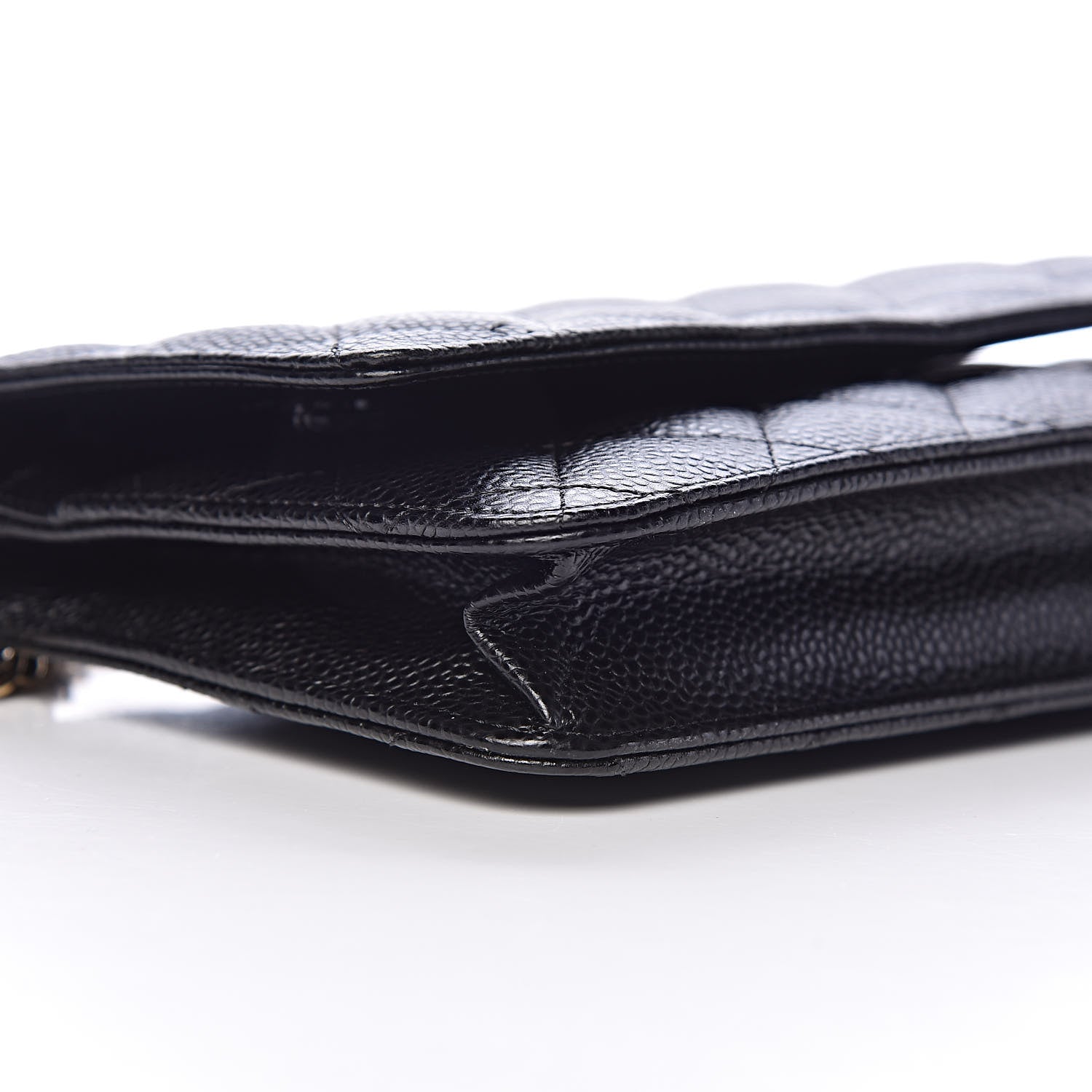 Chanel Caviar Quilted Wallet On Chain WOC Black 10 of 12