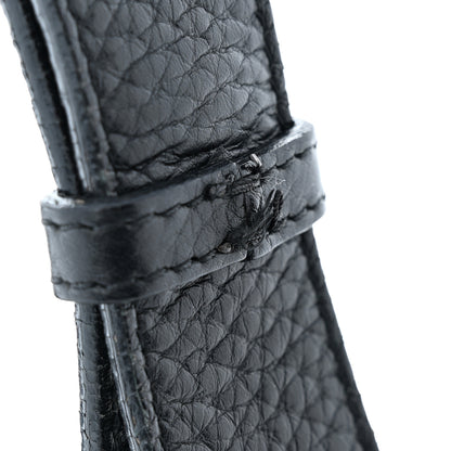 Christian Dior Pebbled Calfskin Mini Gaucho Crossbody Bag Black 14 of 15