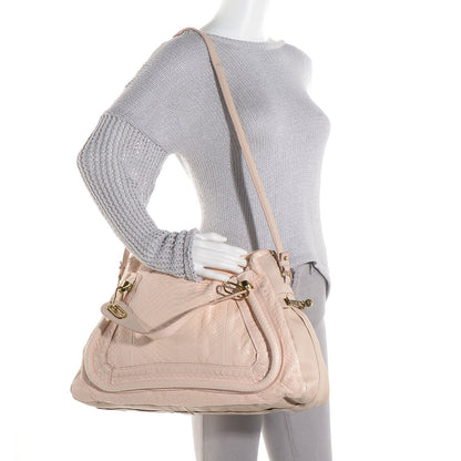 Chloe Python Large Paraty Bliss Pink 2 of 8