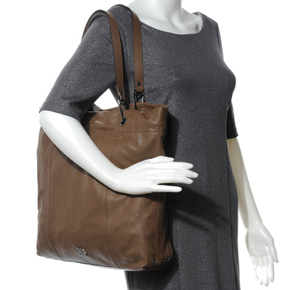 Burberry Leather Packable Tote Brown 2 of 7