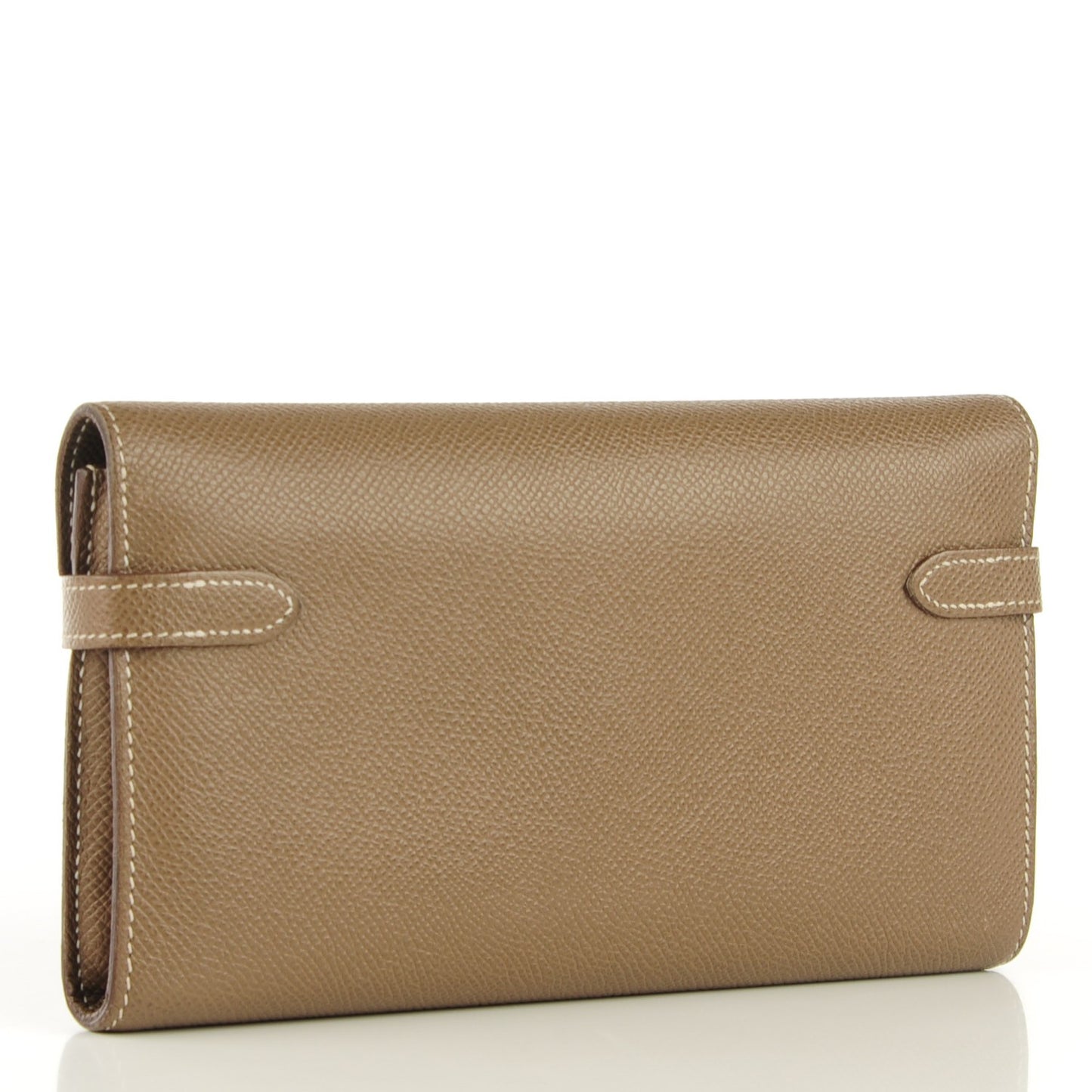 Epsom Kelly Longue Wallet Etoupe