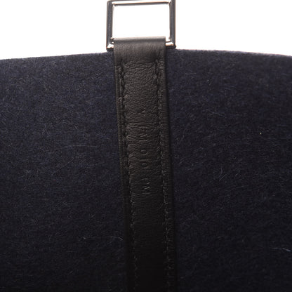 Hermes Feutre Swift Picotin Lock 18 PM Bleu Nuit Black 7 of 13