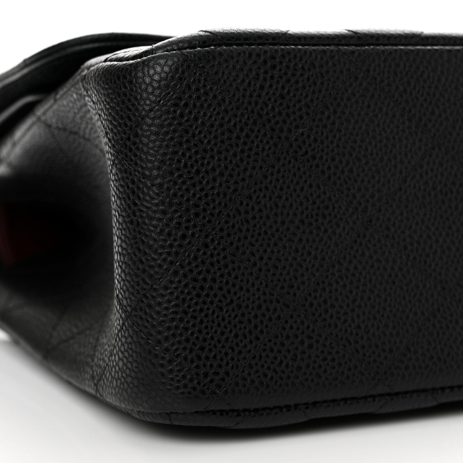 Chanel Caviar Quilted Jumbo Double Flap Black 9 of 11