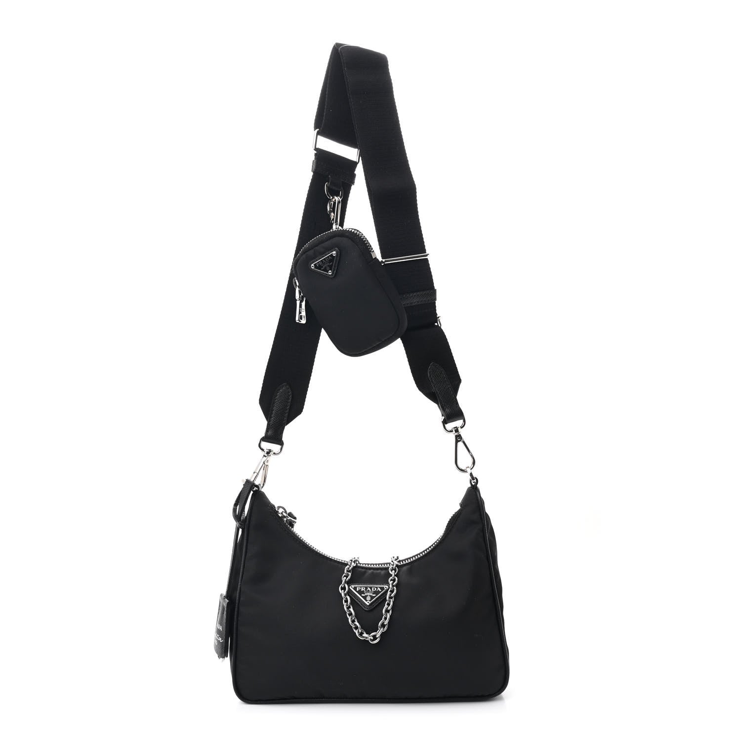 Prada Nylon Re-Edition 2005 Shoulder Bag Black 1 of 11
