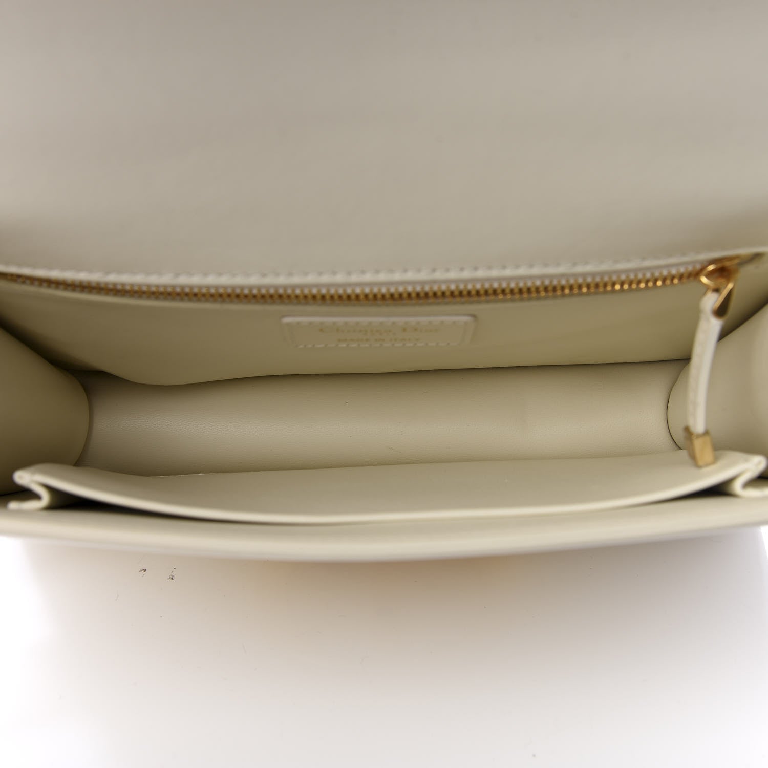 Christian Dior Calfskin 30 Montaigne Flap Bag White 4 of 8