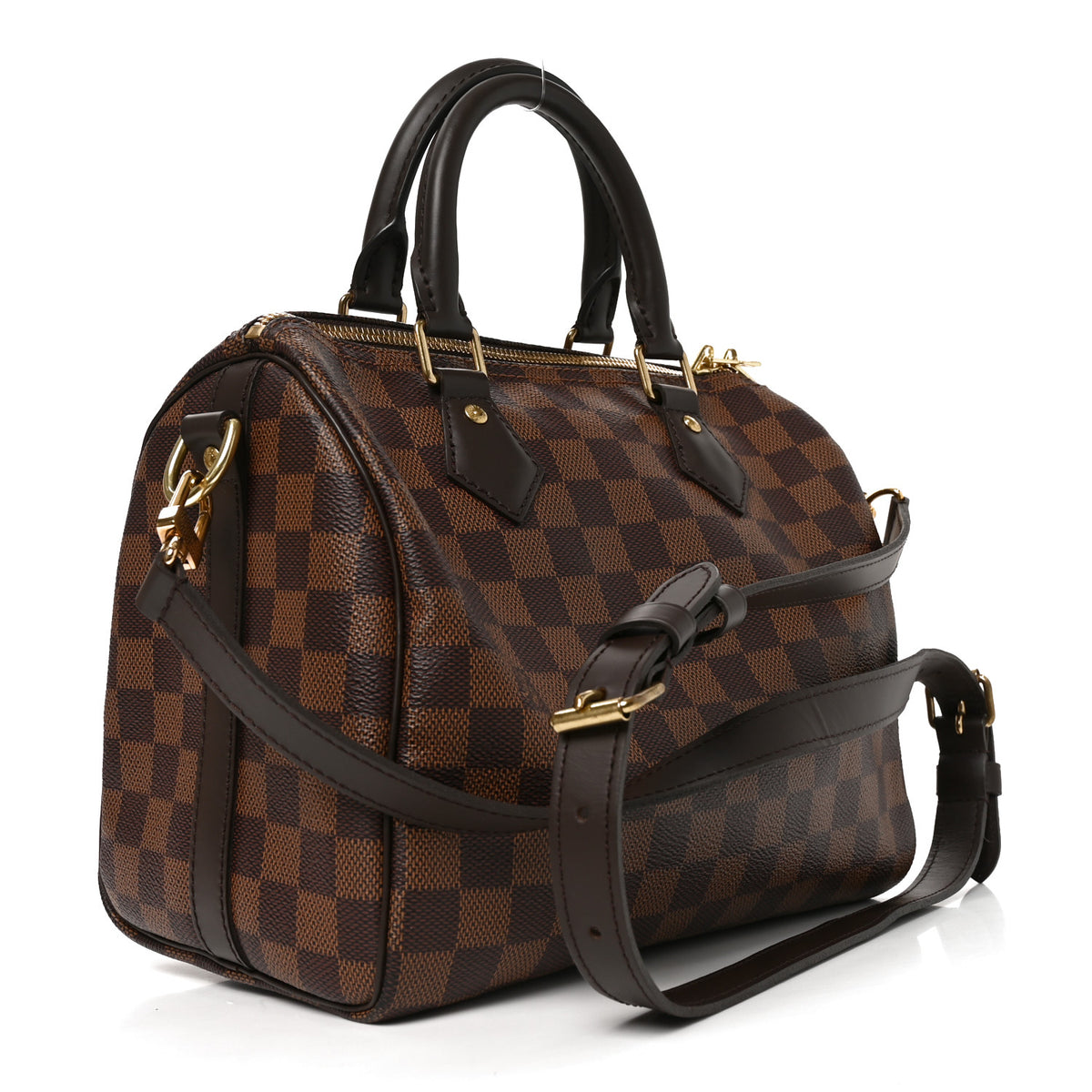 Damier Ebene Speedy Bandouliere 25