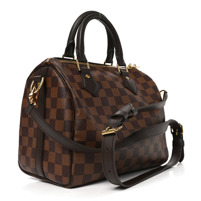 Louis Vuitton Damier Ebene Speedy Bandouliere 25 3 of 9