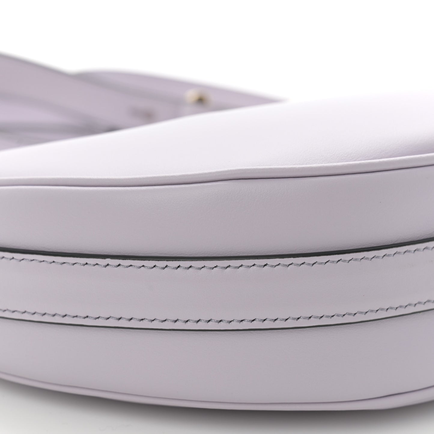 Soft Calfskin Arque Shoulder Bag Glicine