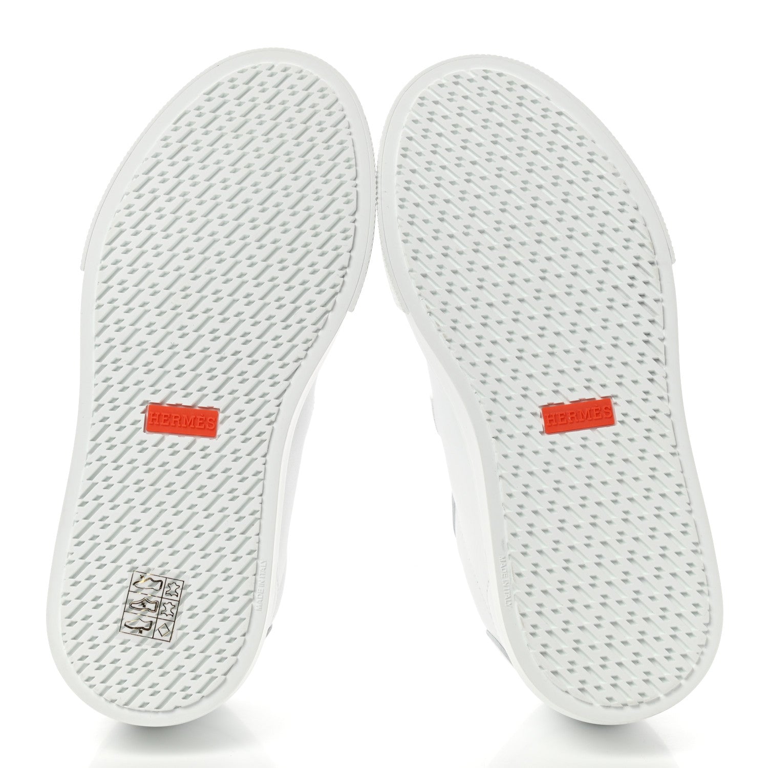 Hermes Calfskin Day Sneakers 35 White 5 of 8