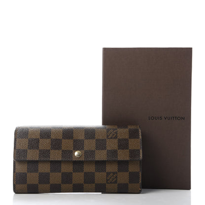 Louis Vuitton Damier Ebene Sarah Wallet 10 of 13