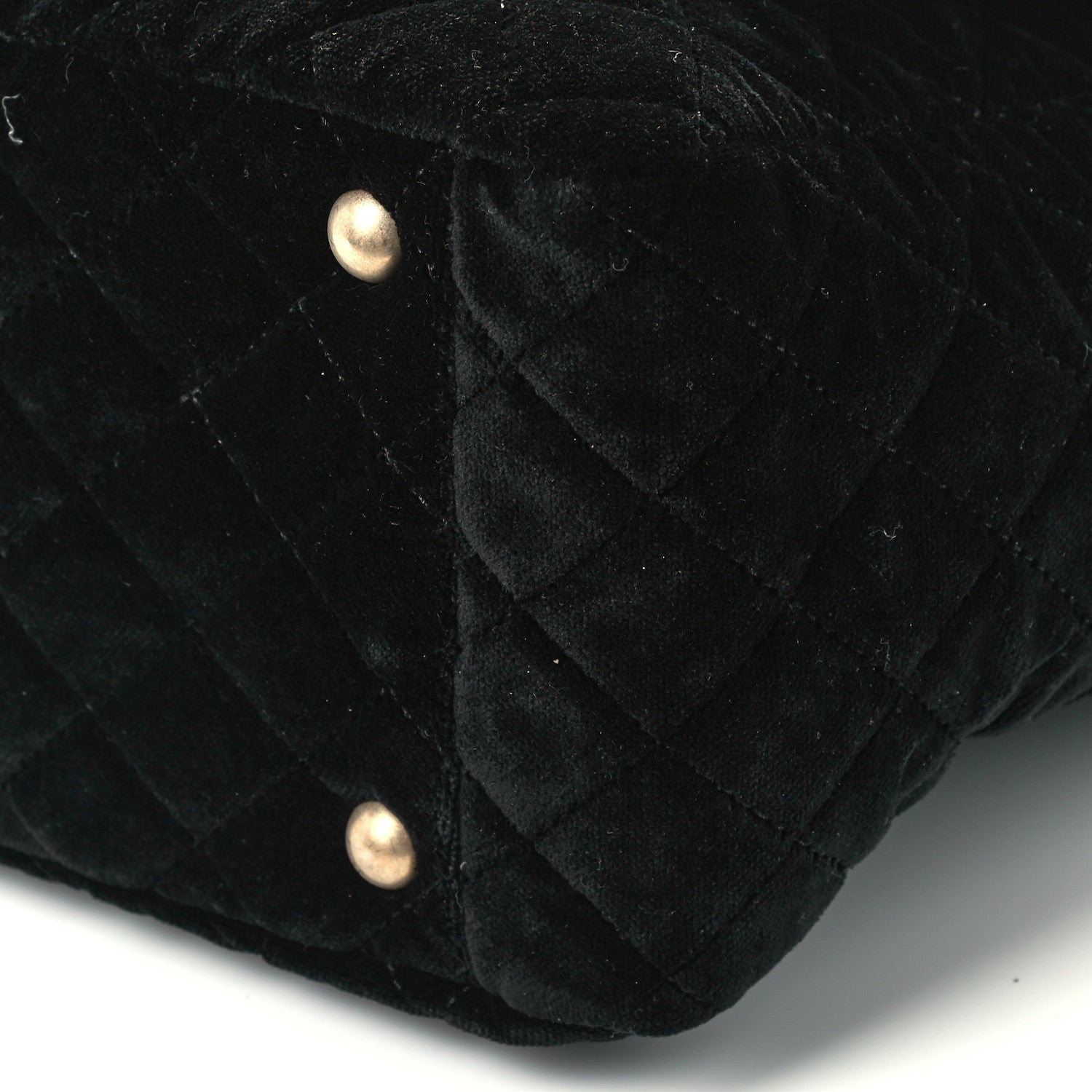 Chanel Suede Quilted XXL Travel Flap Bag Black 10 of 10