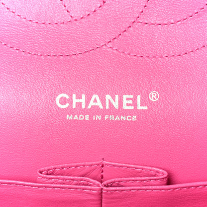 Chanel Iridescent Caviar Quilted Jumbo Double Flap Pink 6 of 11