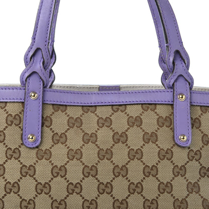 Gucci Monogram Small Craft Tote Lilac 13 of 13